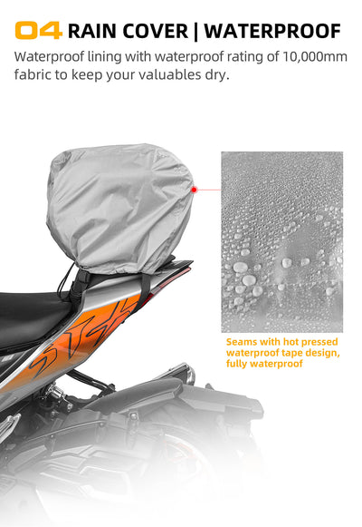 15 litr Tunnel bag for Scooter