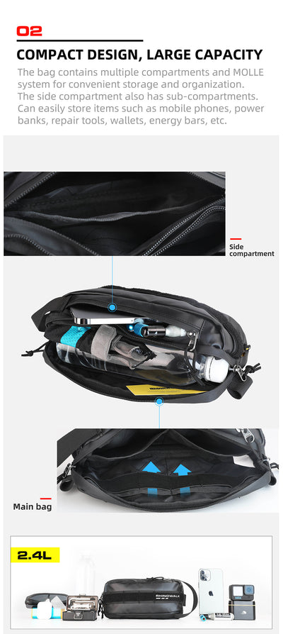 Multifunctional Bicycle Handlebar Bag