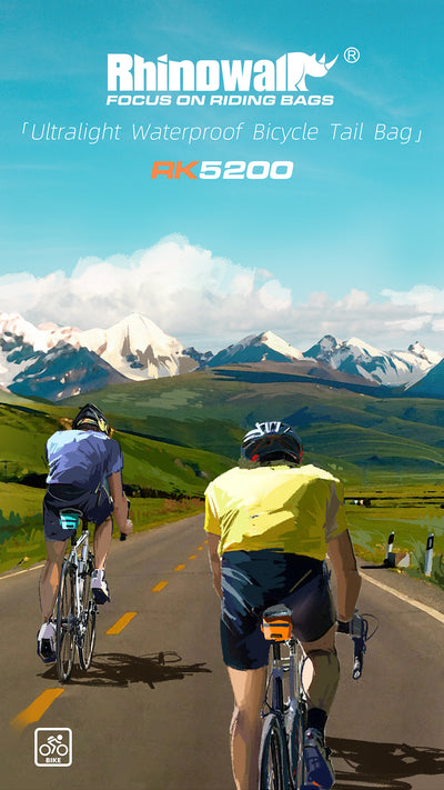 Ultralight waterproof saddle bag
