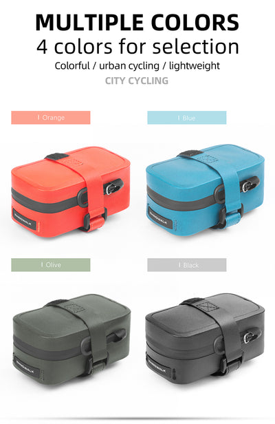 Ultralight waterproof saddle bag