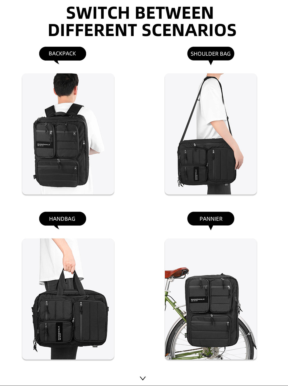 Eco 25l Commuting Pannier Bag