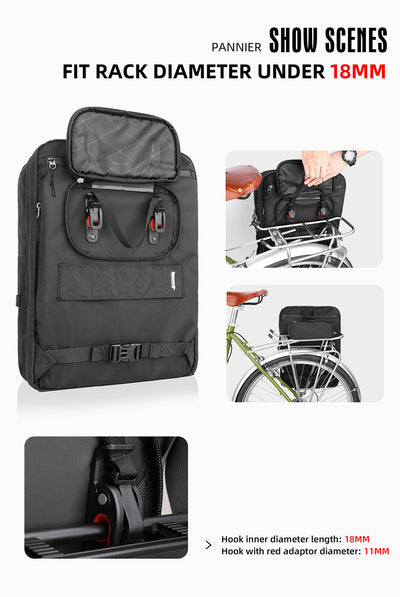 Eco 25l Commuting Pannier Bag