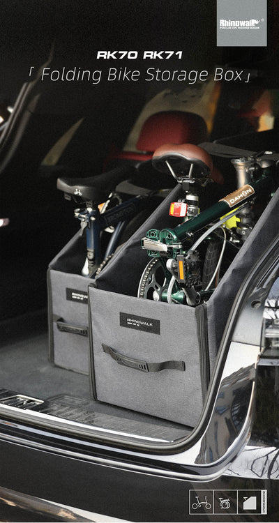 Storage box for 14"-16", 20"-24"  folding bikes