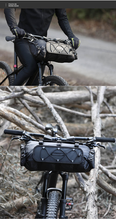 Handlebar harness bag