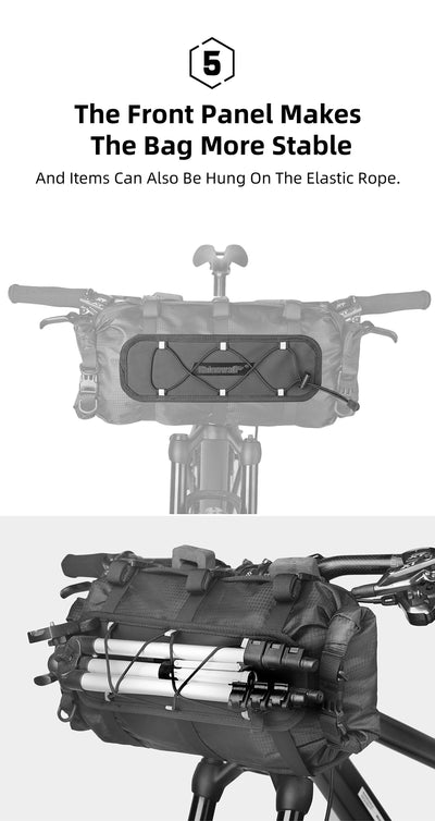 Handlebar harness bag