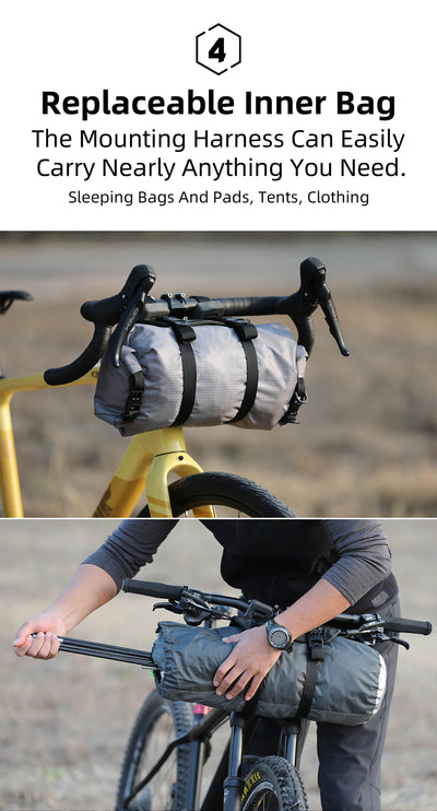 12l Lightweight Handlebar harness bag