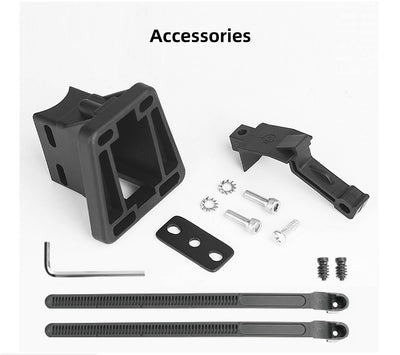 Bicycle Front Carrier Block & Mounting Plates