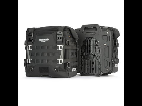 35L Motorcycle Side Bag – Quick Release Waterproof Saddlebag