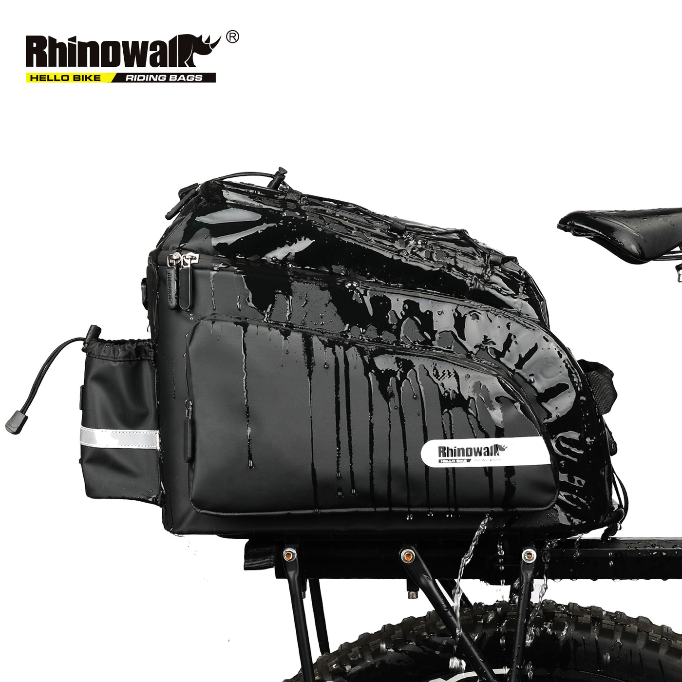 17 Liter Bike Rear Rack Carrier Bag