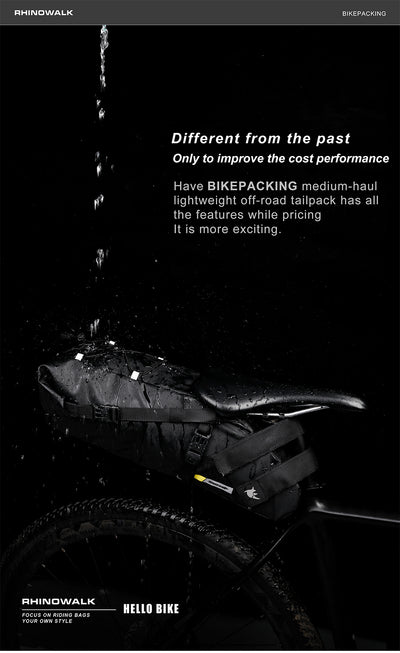 10L/13L Saddle Bag with Waterproof Lining -RK5110/RK5113