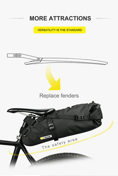 10L/13L Saddle Bag with Waterproof Lining -RK5110/RK5113