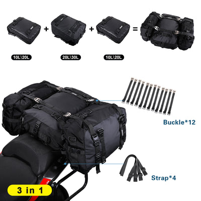 10 Liter Moto Tail Pack -MT21610