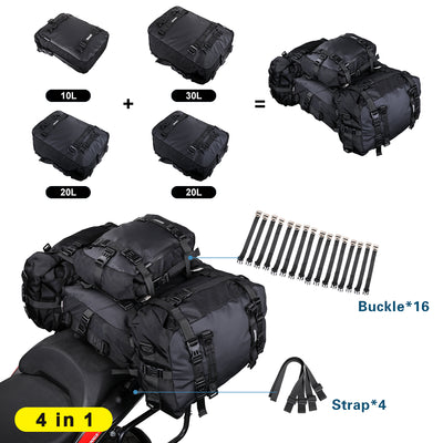 10 Liter Moto Tail Pack -MT21610