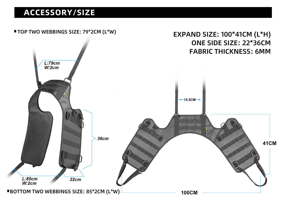 Universal Saddle Bag Mounting Base