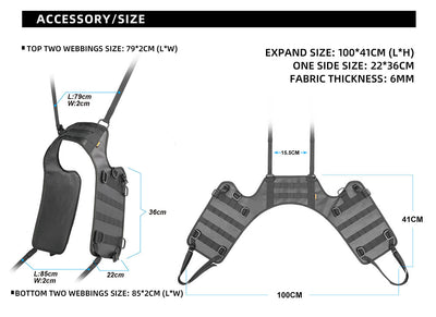 Universal Saddle Bag Mounting Base