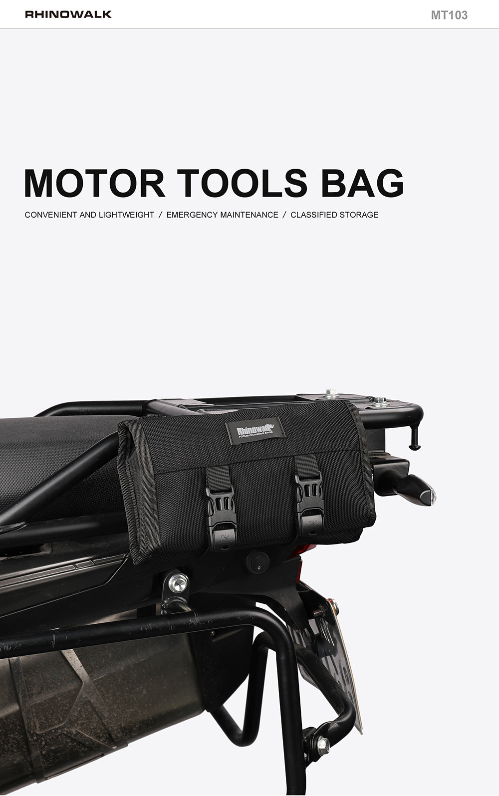 Motorcycles Heavy Duty Tool Bag Wrap