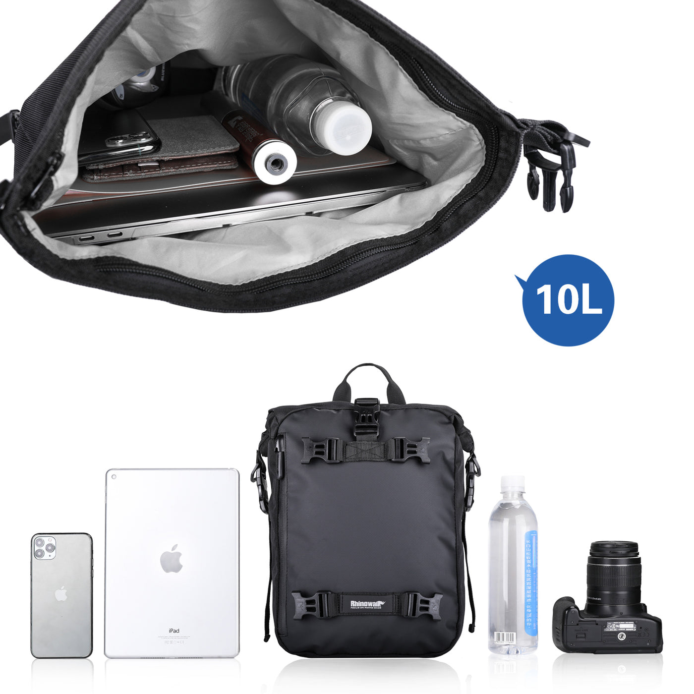 10 Liter Moto Tail Pack -MT21610