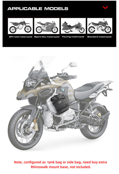 6L Waterproof Crash Bar Bags