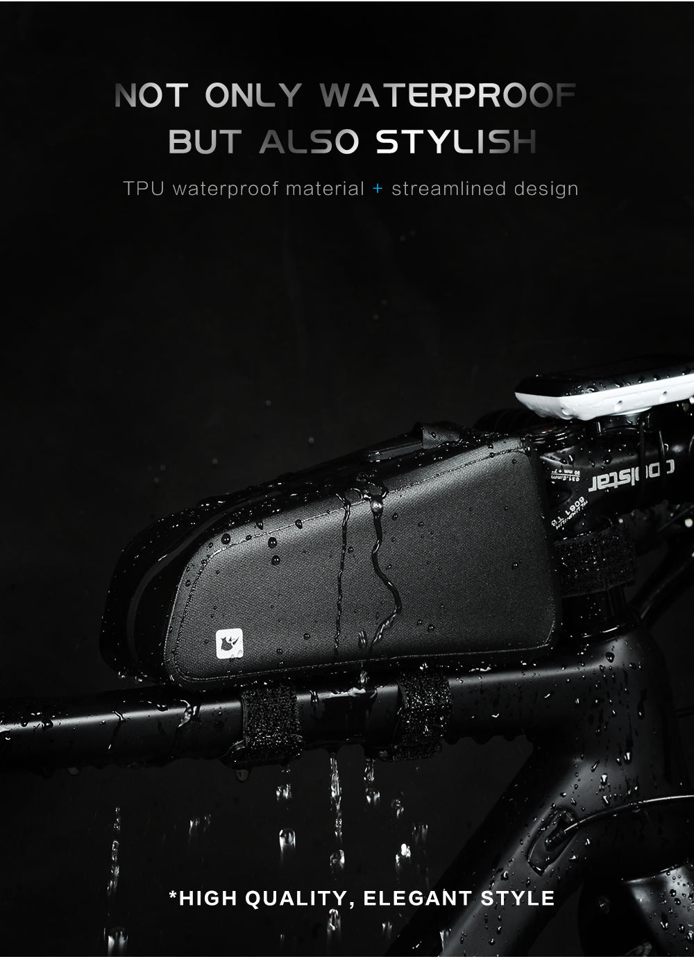 1.2 Liter Waterproof Bike Top Tube Bag - RK18330