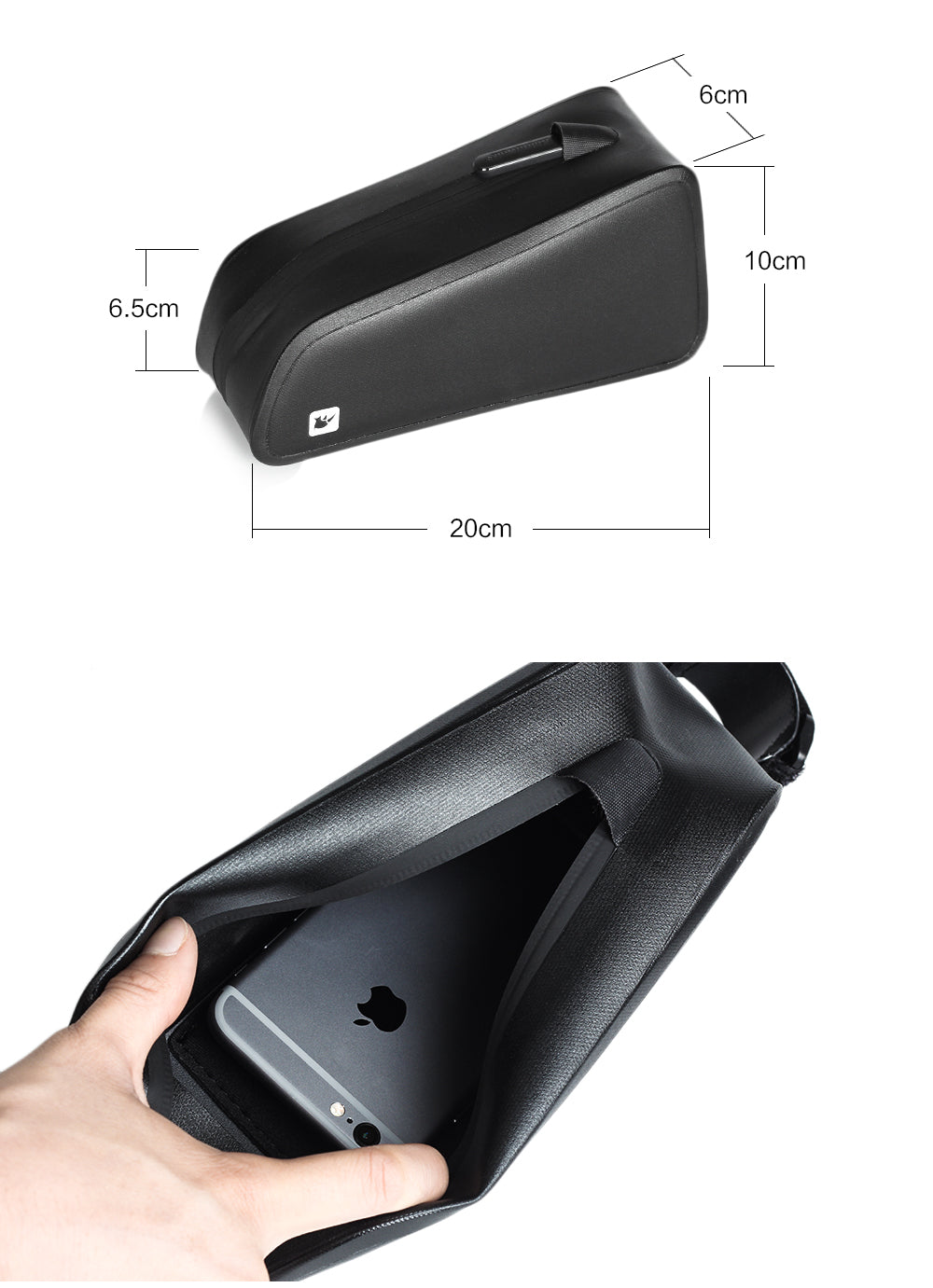 1.2 Liter Waterproof Bike Top Tube Bag - RK18330