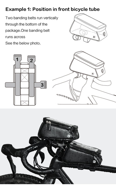 Bike Top Tube Phone bag