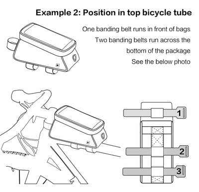 Bike Top Tube Phone bag