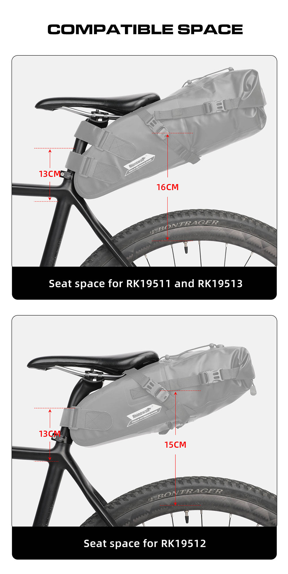 5/10/13L Waterproof Bicycle Bikepacking