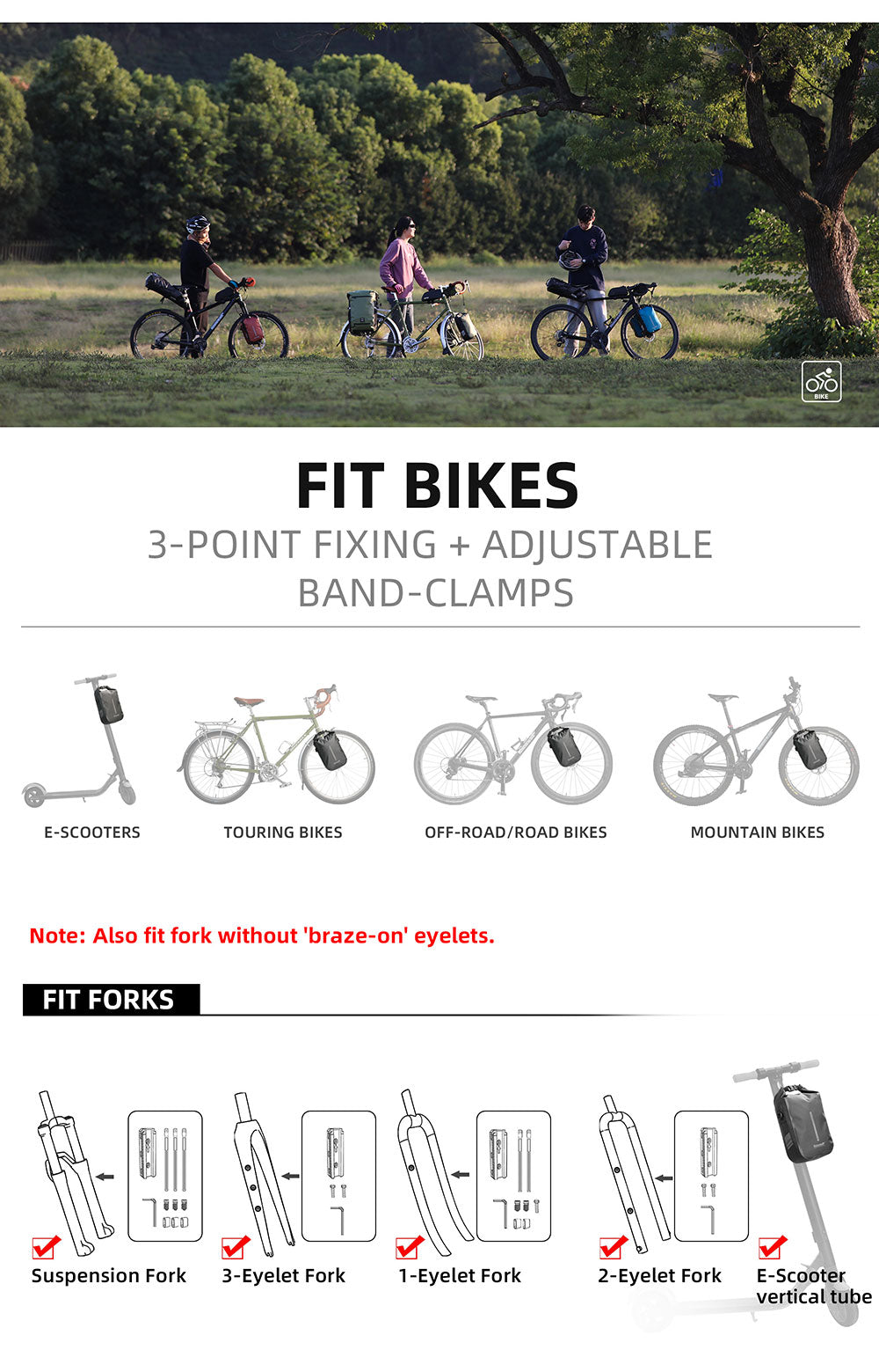 Waterproof Fork Bag