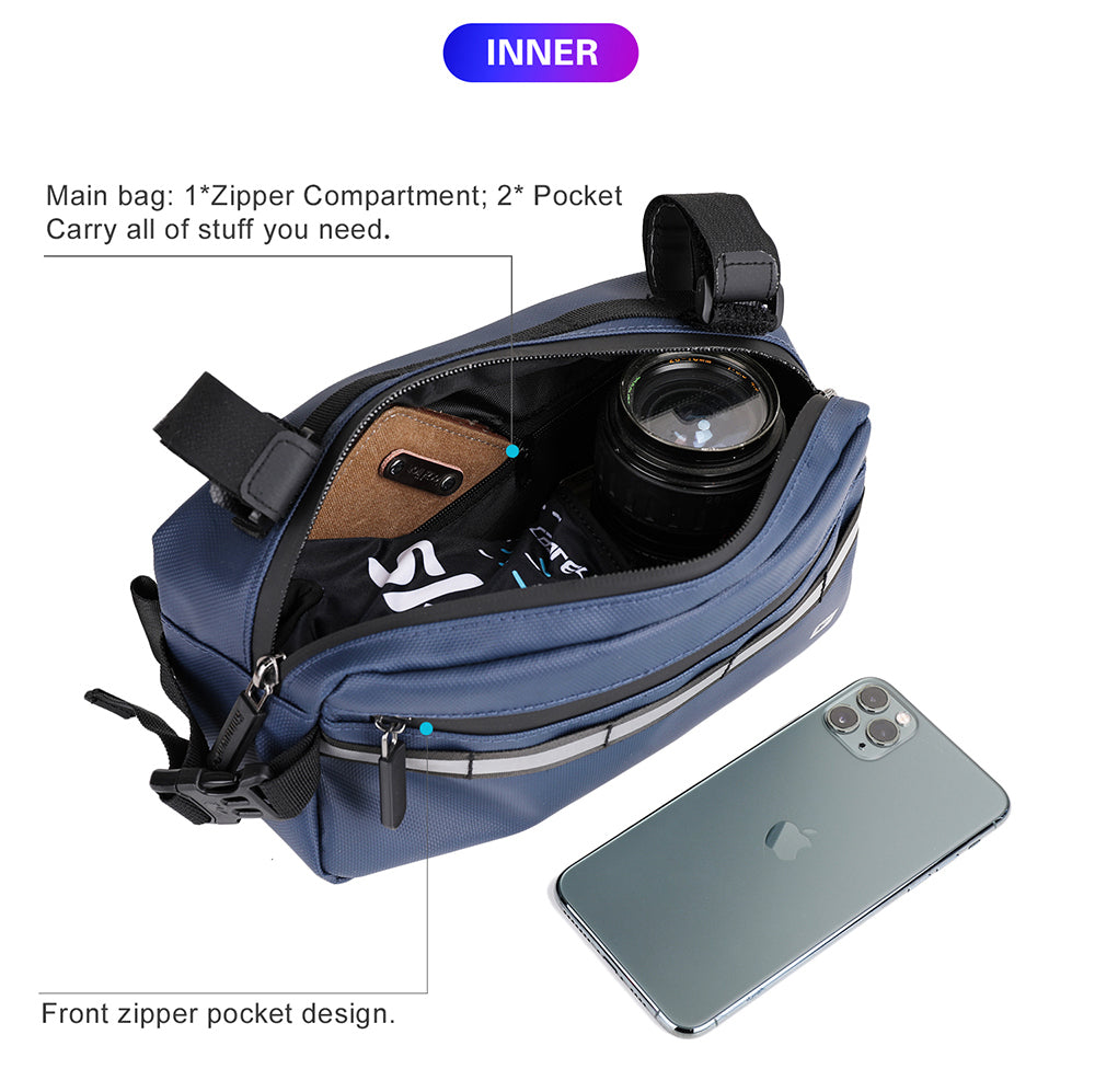 3 Liter Bike Handlebar Bag Front Bag