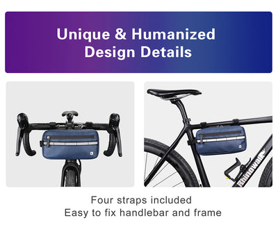 3 Liter Bike Handlebar Bag Front Bag