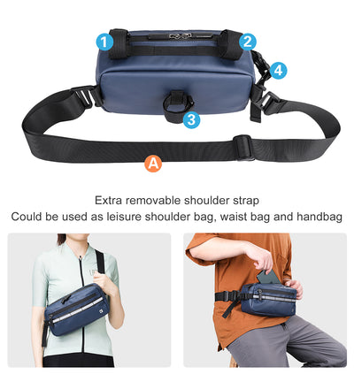 3 Liter Bike Handlebar Bag Front Bag