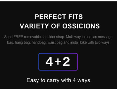 Bike Crossbar Handlebar Bag