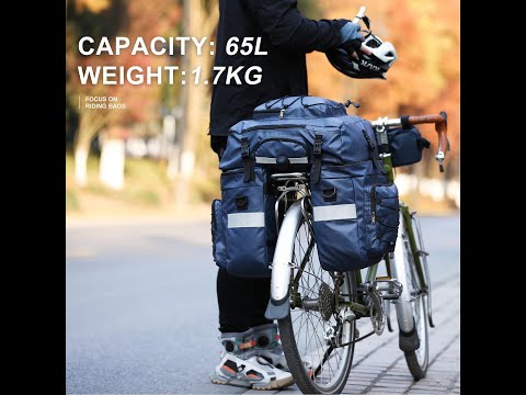 3 in 1 Multifuction Bicycle Pannier Bicycle Cargo Bag